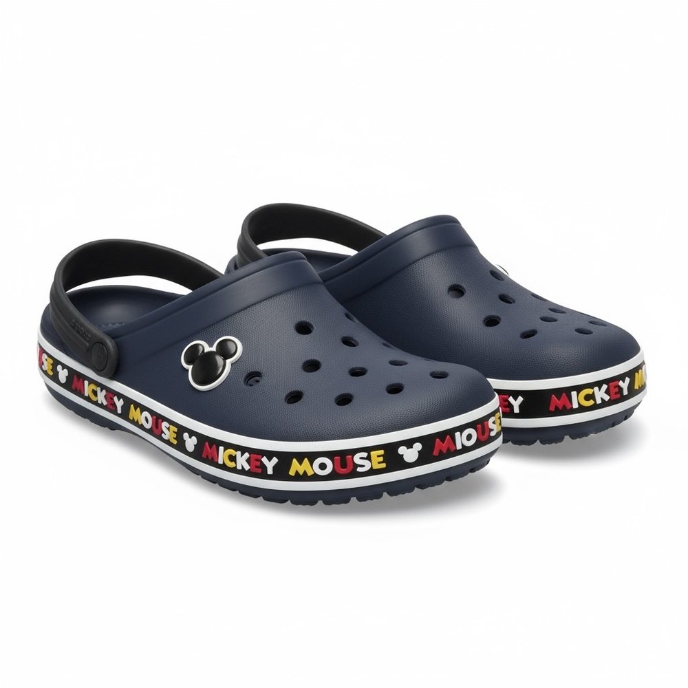 🐭 Disney Mickey Mouse Crocs Clogs 🎉 Size 9‎